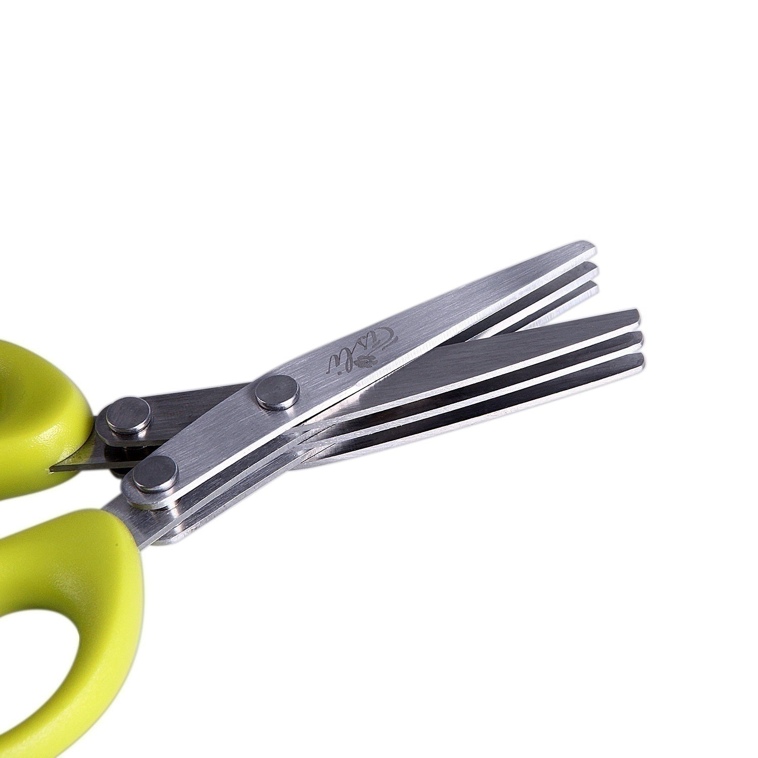 Multifunctional Kitchen Scissors - 5 Layer Vegetable & Herb Cutter for Fas Preparation