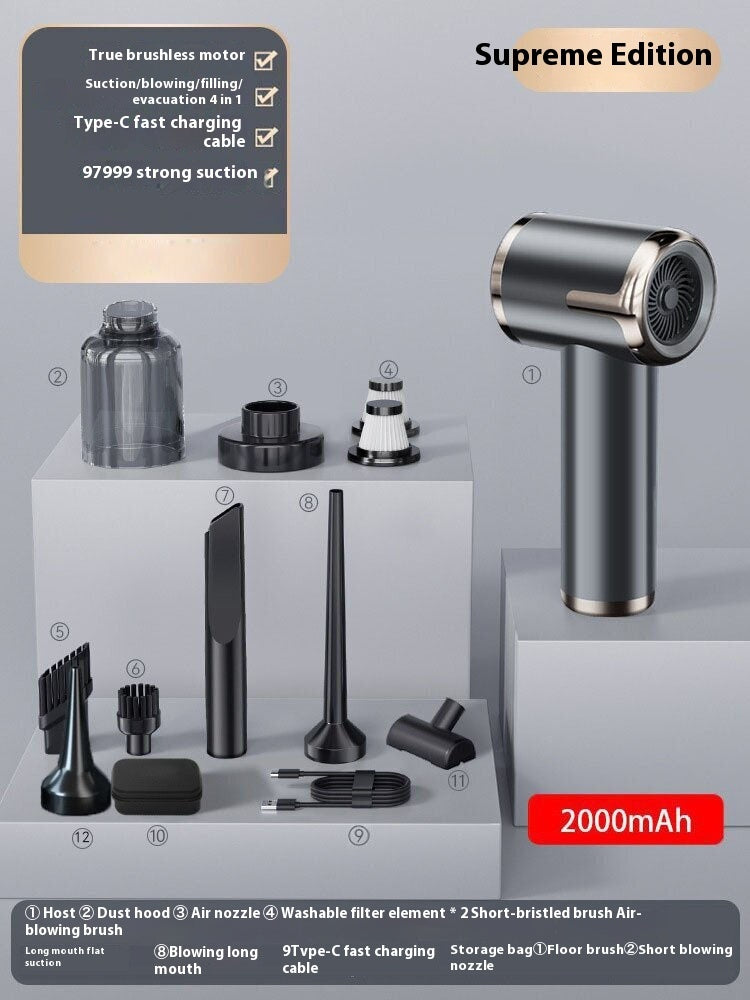 Wireless Portable Car & Home Vacuum Cleaner