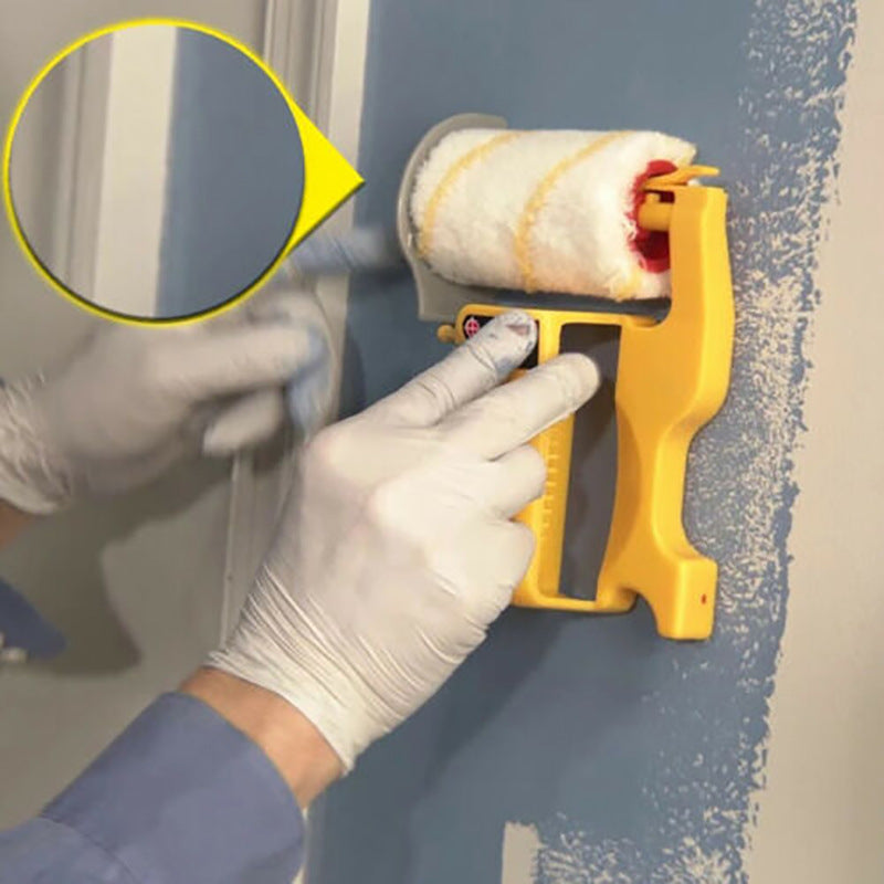 Clean Cut Paint Edger Tool with Replacement Rollers – Precision Painting for Walls, Ceilings & Corners