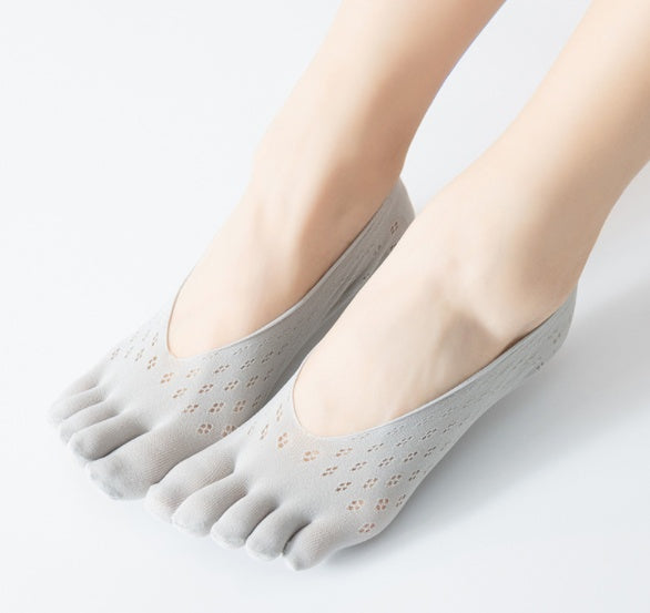 Breathable Toe Socks for Women - Breathable, Anti-Slip & Comfortable Fit