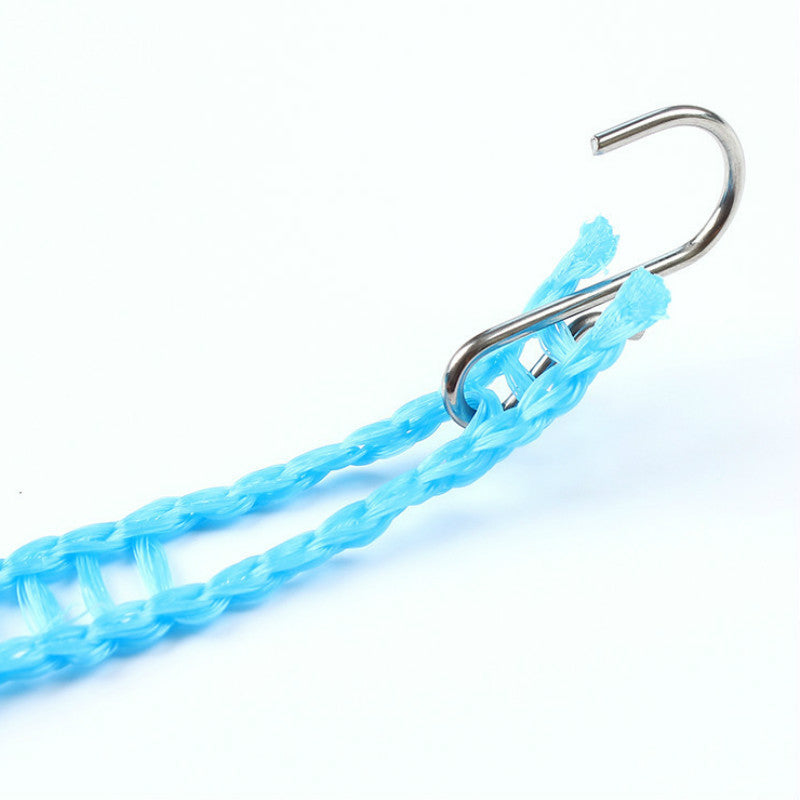 Heavy-Duty Anti-Slip Clothesline - Windproof Rope for Quilts, Towels & Laundry