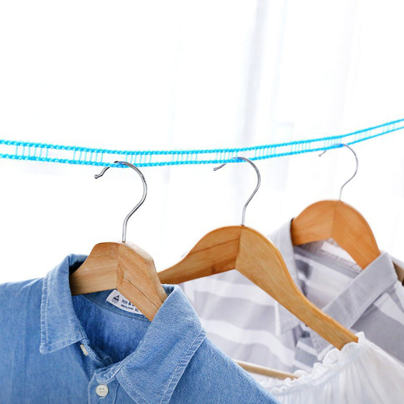 Heavy-Duty Anti-Slip Clothesline - Windproof Rope for Quilts, Towels & Laundry
