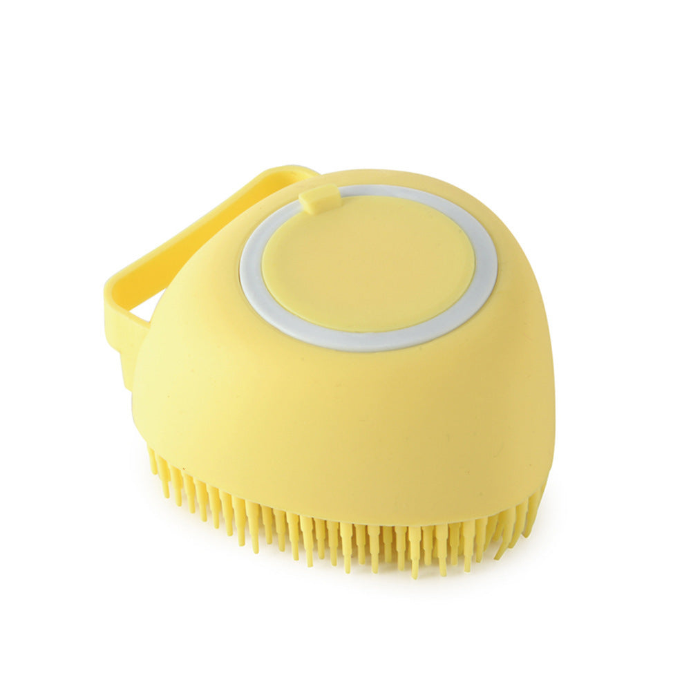 2-in-1 Pet Bathing Glove - Soft Silicone Scrubber & Shampoo Comb for Cats & Dogs