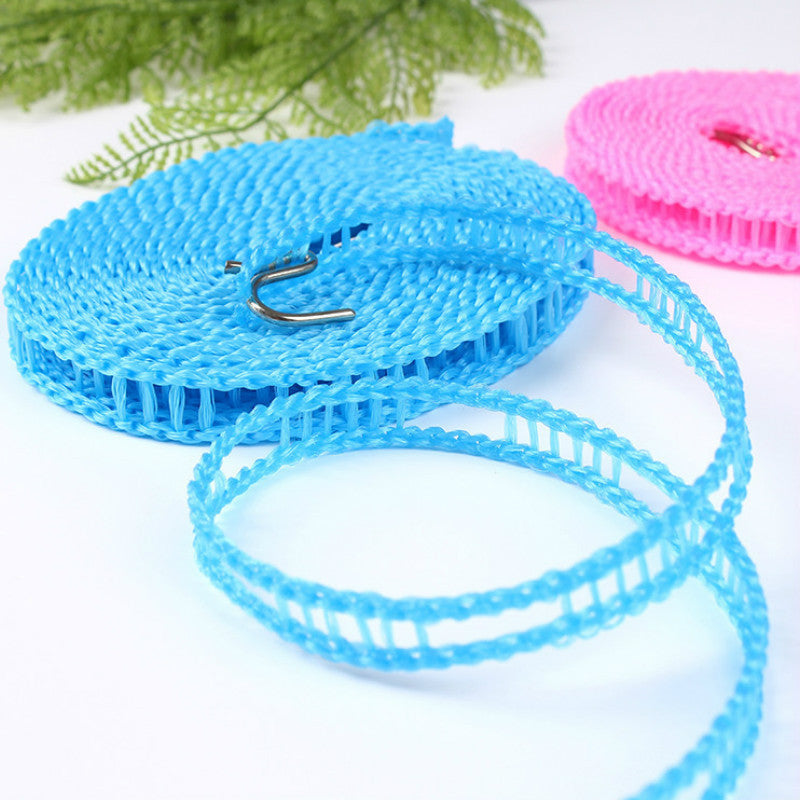 Heavy-Duty Anti-Slip Clothesline - Windproof Rope for Quilts, Towels & Laundry