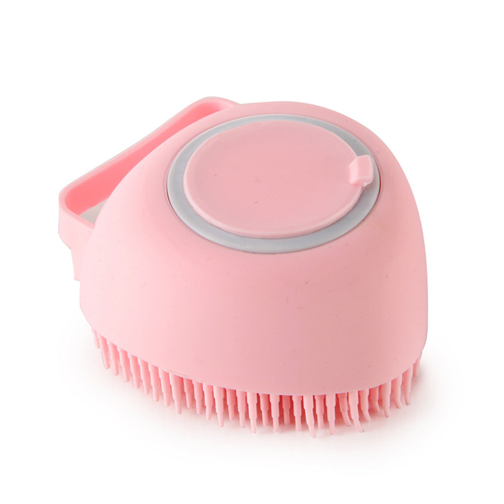 2-in-1 Pet Bathing Glove - Soft Silicone Scrubber & Shampoo Comb for Cats & Dogs