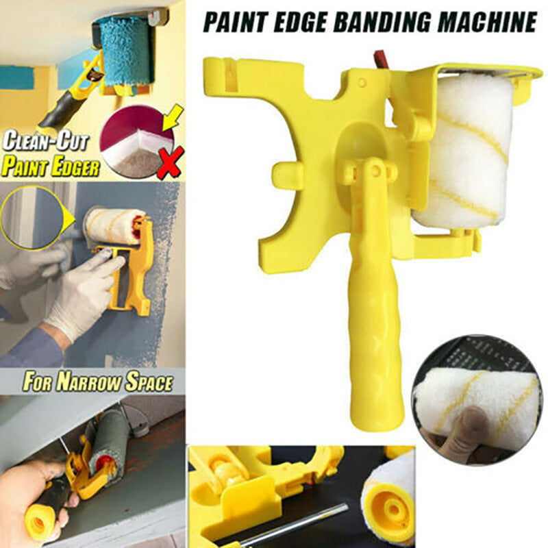Clean Cut Paint Edger Tool with Replacement Rollers – Precision Painting for Walls, Ceilings & Corners