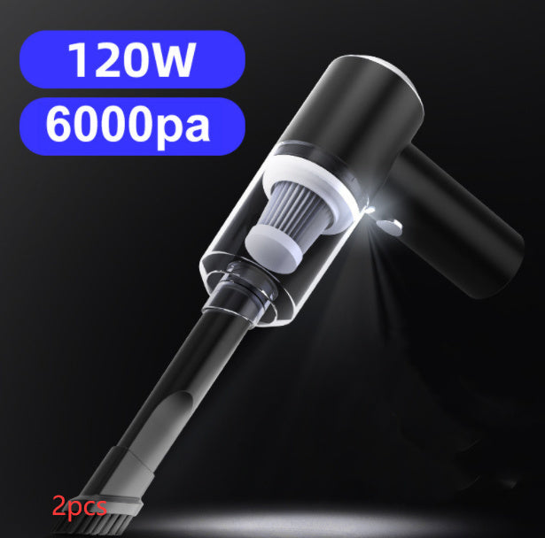 Cordless Rechargeable Vacuum - Compact & Powerful for Car, Office, and Household Cleaning