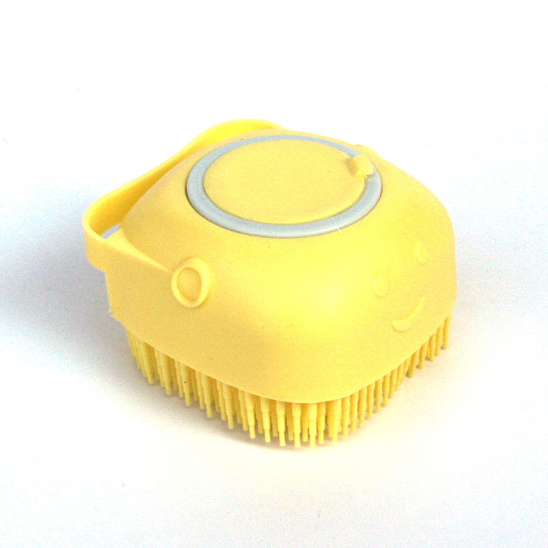 2-in-1 Pet Bathing Glove - Soft Silicone Scrubber & Shampoo Comb for Cats & Dogs