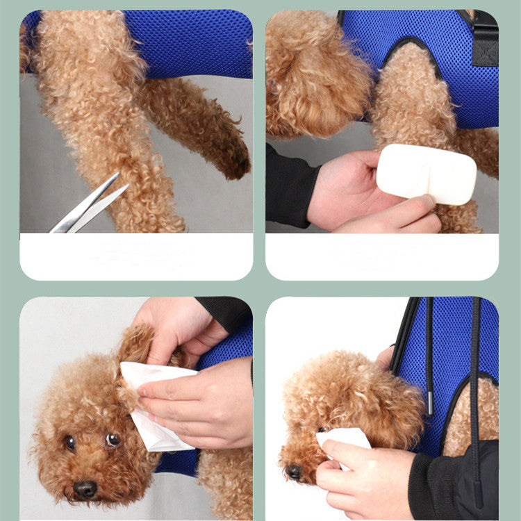 Pet Grooming Hammock for Cats & Dogs - Nail Trimming & Bathing Aid