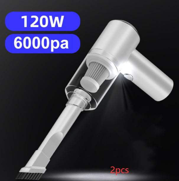 Cordless Rechargeable Vacuum - Compact & Powerful for Car, Office, and Household Cleaning