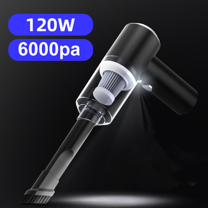 Cordless Rechargeable Vacuum - Compact & Powerful for Car, Office, and Household Cleaning