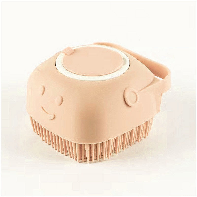 2-in-1 Pet Bathing Glove - Soft Silicone Scrubber & Shampoo Comb for Cats & Dogs