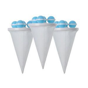 3PCS Floating Hair Filtering Mesh Removal,Pet Lint Removers Reusable Washing Machine Hair Filter Cleaning Mesh Bag,Lint Catcher For Washing Machine Wool Device Pet Dog Cat Hair Remover